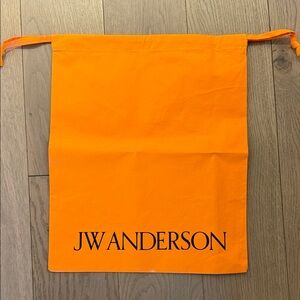 JW Anderson Vibrant Orange Dust Bag